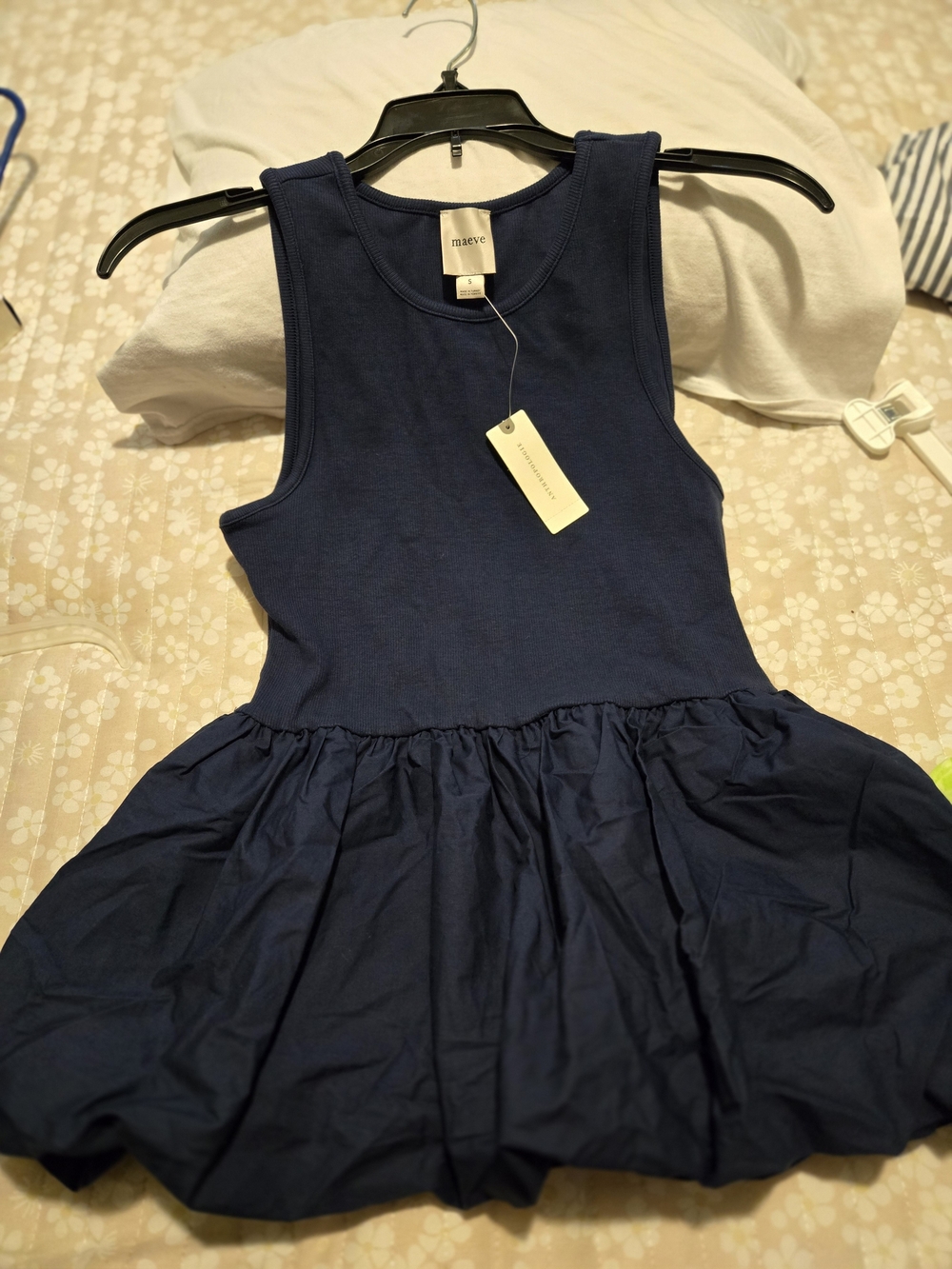 Maeve Girls' Navy Blue Tank Dress